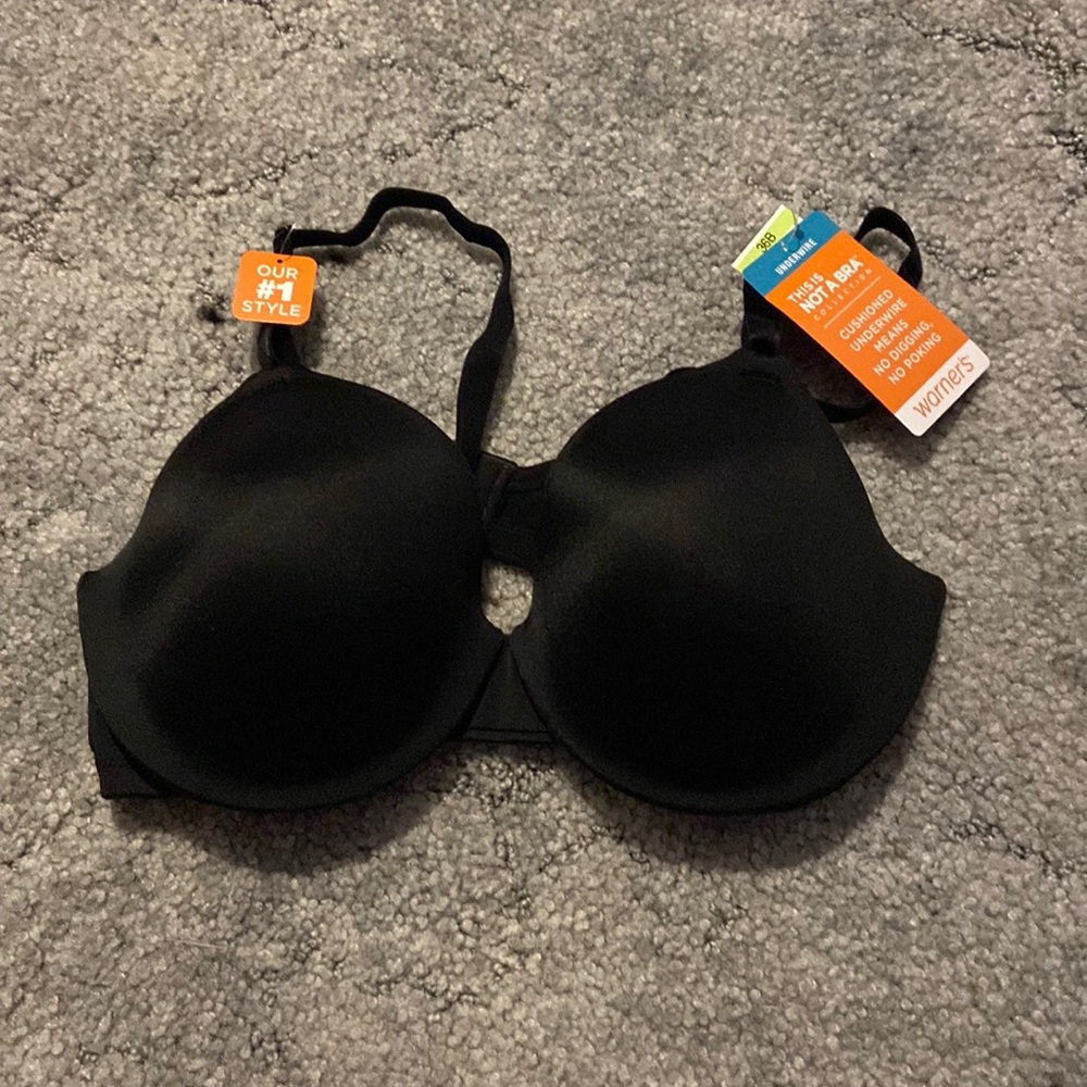 Warners Black Bra